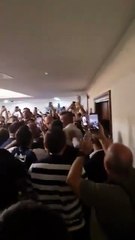 Sadettin Saran ve ekibi kutlamalara başladı