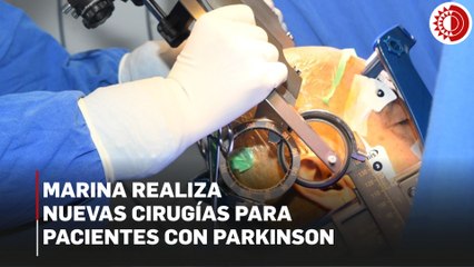 Marina introduce nuevas cirugías para tratar Parkinson en México