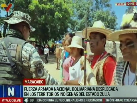 Zulia | Pueblos originarios recibieron adiestramiento de la FANB para la defensa de la soberanía