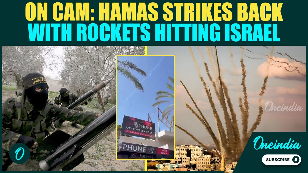 VIDEO: Hamas Rockets HIT Israel's Ashdod City Amid IDF's Massive Gaza Takeover | Hamas Strikes Back