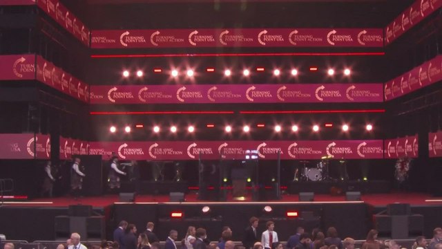 Spectacular Bagpipe Tribute Honors Charlie Kirk at his memorial