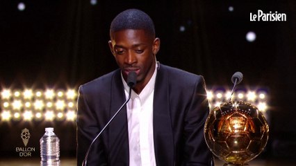 « Gagner un Ballon d'or, c'est exceptionnel », savoure Ousmane Dembélé