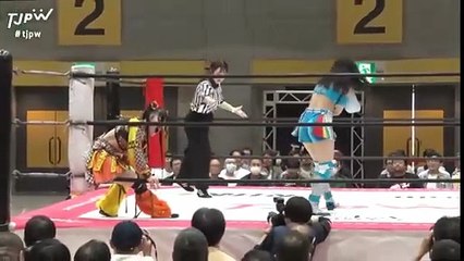 TJPW Princess Cup Day 2 First Round Match HIMAWARI vs Haru Kazashiro