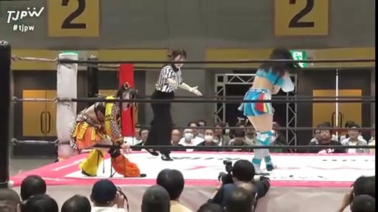 TJPW Princess Cup Day 2 First Round Match HIMAWARI vs Haru Kazashiro