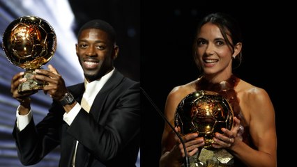 Dembélé y Bonmatí ganan el Balón de Oro