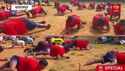 बलरामपुर के ट्राइबल इलाके में अग्निवीर की निशुल्क ट्रेनिंग, 3 लड़कियों समेत 26 युवा लिखित परीक्षा में सफल