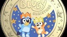 The new Bluey Christmas coin