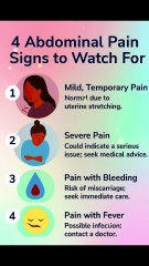 4 Abdominal Pain Signs Pregnant Women Should Watch For