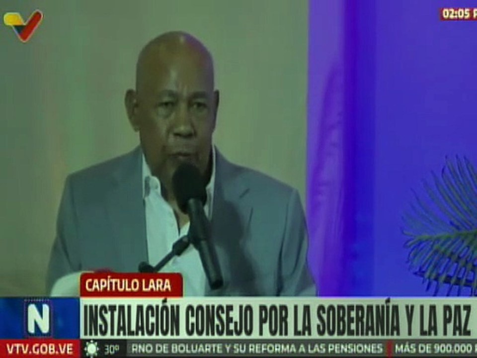 Gdor. Luis Reyes Reyes destacó el esfuerzo del pueblo venezolano para mantener la paz