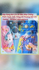 Hộp Đựng Bút Chì 3D Siêu Nhẹ Chống Thấm Nước Kiểu Dáng Dễ Thương Giá Chỉ 75600đ - TRIPMAP Marketplace