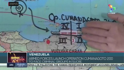 Venezuela | Armed forces launch operation Cumanagoto 200 to face criminal groups in Sucre
