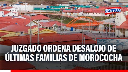Juzgado autoriza desalojo de familias en Morococha: "Es lamentable lo que está sucediendo", señala Luis Valencia