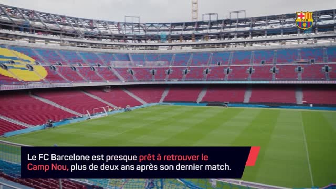 Barcelone - Les images du nouveau Camp Nou