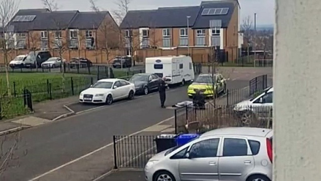 Fake hit and run