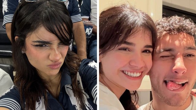 Alana Flores acude al estadio BBVA apoyando a Rayados y así le da la “espalda” a Sebastián Cáceres