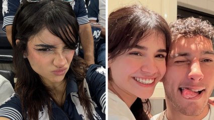 Alana Flores acude al estadio BBVA apoyando a Rayados y así le da la “espalda” a Sebastián Cáceres