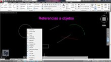 Autocad - Referencias a objetos 2D. Referencia a objetos en Autocad. Tutorial en español HD