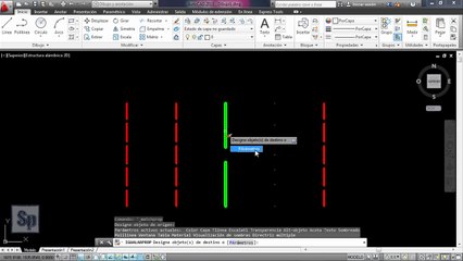 Autocad - Igualar propiedades de líneas y objetos. Copiar propiedades de líneas. Tutorial español HD