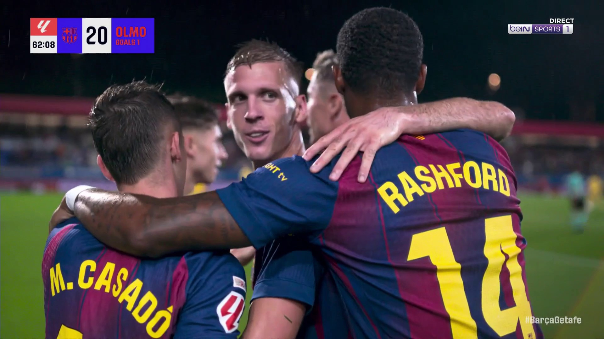La Liga : Rashford délivre une offrande à Dani Olmo pour le 3-0 !
