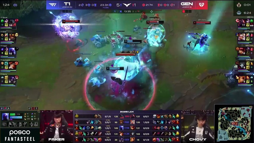 T1 vs GEN   LCK Playoffs 2025 – Highlights (Game 2)