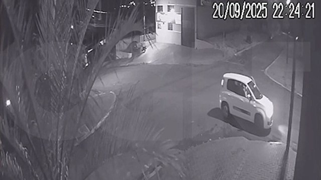 Vídeo mostra momento em que motorista de aplicativo é esfaqueado em assalto no Bairro Neva