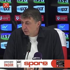 Shota Arveladze: "10 kişi ayakta kaldık"