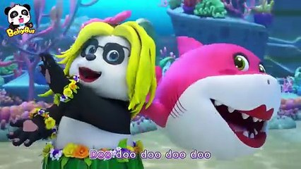 Baby Shark (Baby Panda Version) _ Baby Shark Dance _ Sing Along _ Kids Song _ Kids Cartoon _ BabyBus(720P_HD)