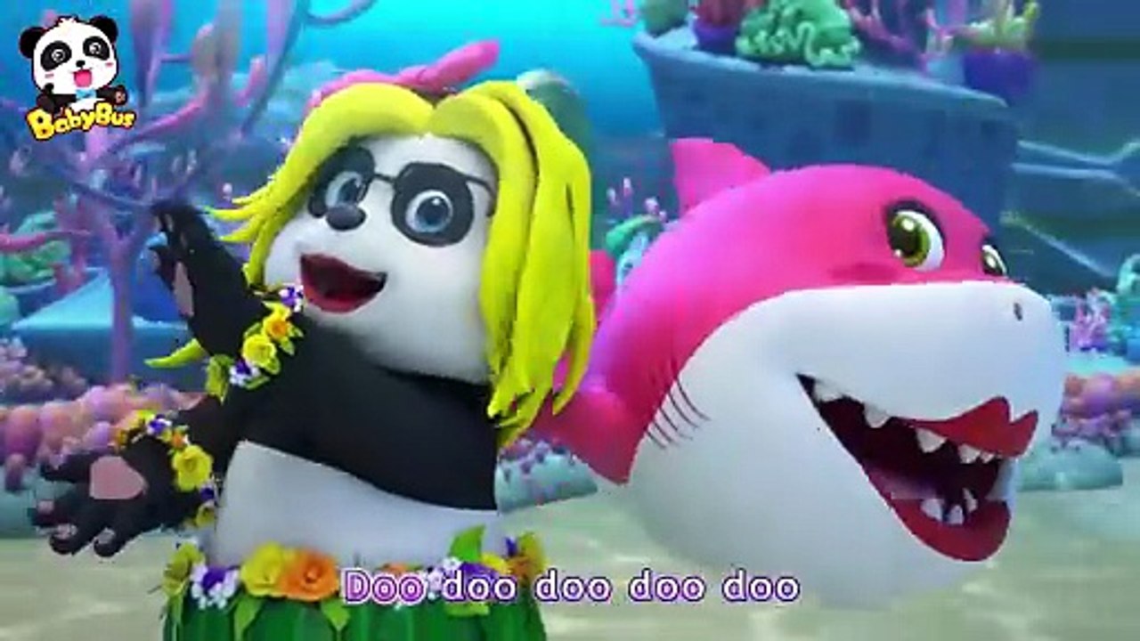 Baby Shark (Baby Panda Version) _ Baby Shark Dance _ Sing Along _ Kids Song _ Kids Cartoon _ BabyBus(720P_HD)