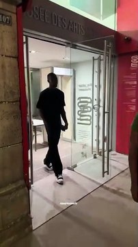 Kylian Mbappé with his brother Ethan Mbappé and Nordi Mukiele in Paris