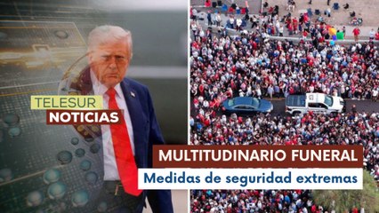 Masiva despedida a Charlie Kirk