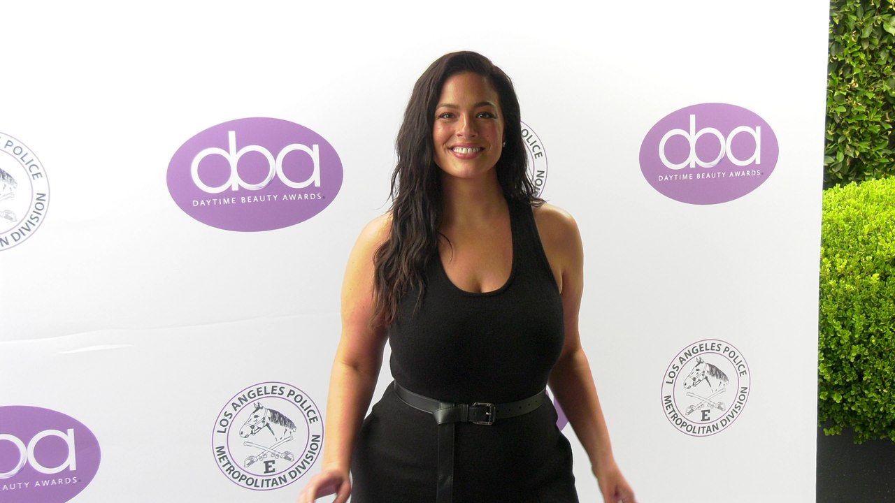 Ashley Graham attends the purple carpet at the 7th annual Daytime Beauty Awards