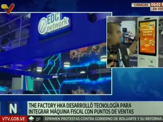 Empresa venezolana The Factory HKA,  revoluciona el mercado con su máquina fiscal integrada