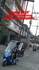 Casual Stroll in Navotas City in the Philippines