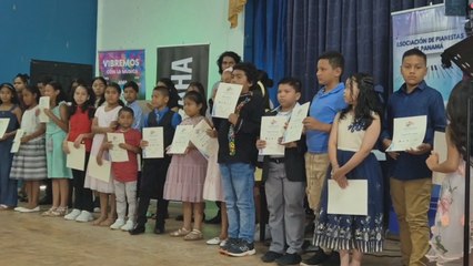 Coclé celebró la tercera edición del 'Pianotón' con jóvenes talentos de todo el país