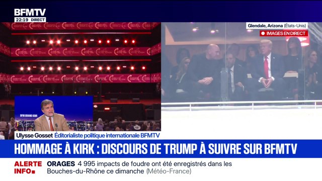 Hommage à Kirk : discours de Trump à suivre sur BFMTV - 21/09