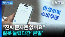 [자막뉴스] 2차 소비쿠폰 받으려다가...눌렀다간 다 털린다 / YTN