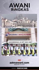 #AWANIRingkas 22 September 2025 | 9AM