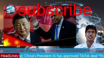 Trump China's President Xi has approved TikTok deal MHM NEWS