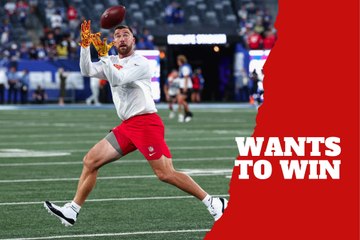 Travis Kelce dances in New York as the Chiefs strive for a win