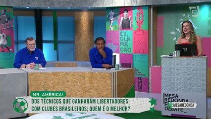 Abel ou Telê? Mesa Redonda debate quem é melhor na Libertadores