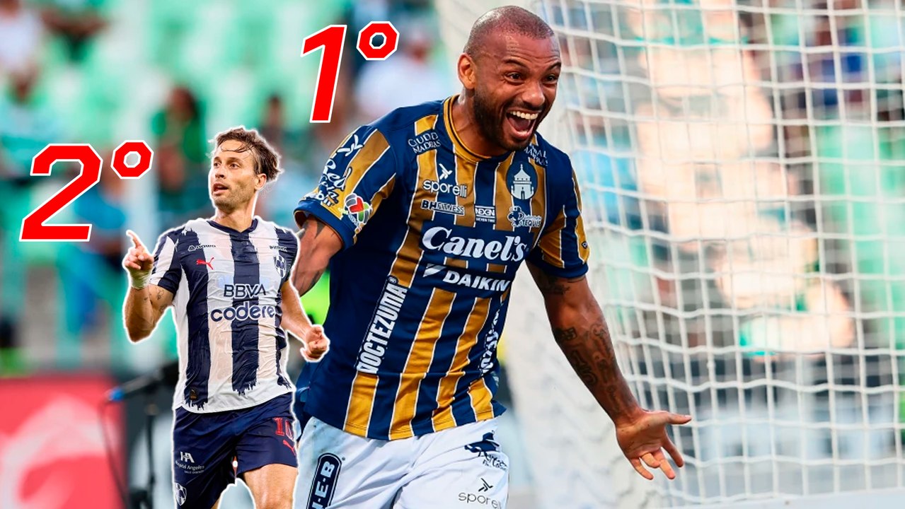 Joao Pedro lidera la tabla de goleo tras Jornada 9 del Apertura 2025 de la Liga MX superando a Sergio Canales