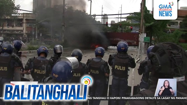 MPD - 9 na pulis, dinala sa ospital para obserbahan; 75 personnel, nagtamo ng sugat | Balitanghali
