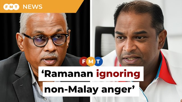Santiago accuses ‘misguided’ Ramanan of ignoring non-Malay anger