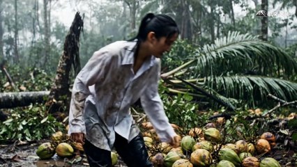 Part 27 - A Girl Alone Surviving In The Forest - Facing the giant python on a deserted island - YouTube