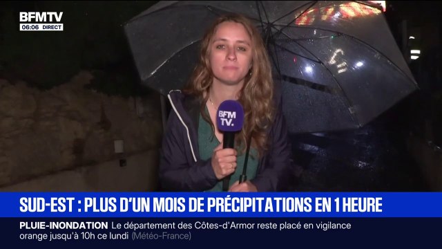À Cassis, dans les Bouches-du-Rhône, entre un à deux mois de précipitations sont tombées en quelques heures