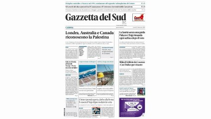 Rassegna stampa 22-09-2025 edizioni Calabria