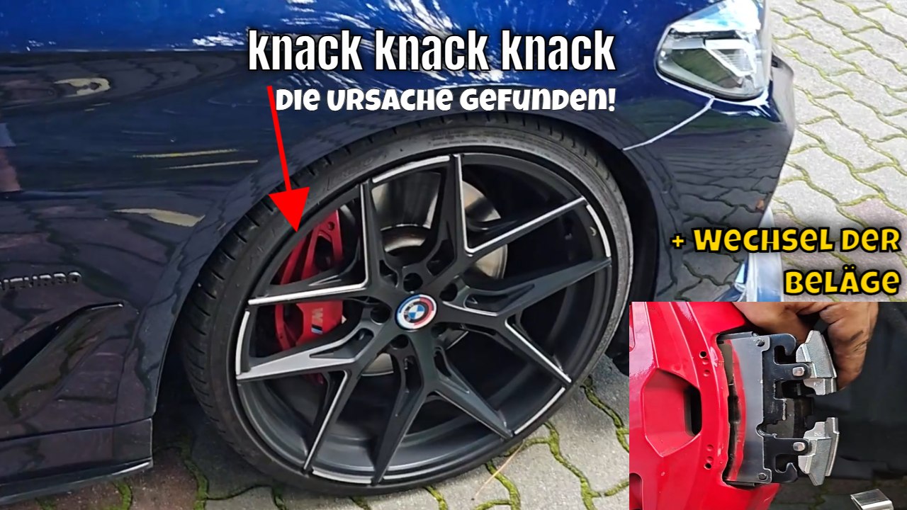 Bremsbelagwechsel BMW G30/G31 Sportbremse – Anleitung inkl. Knackgeräusch beheben