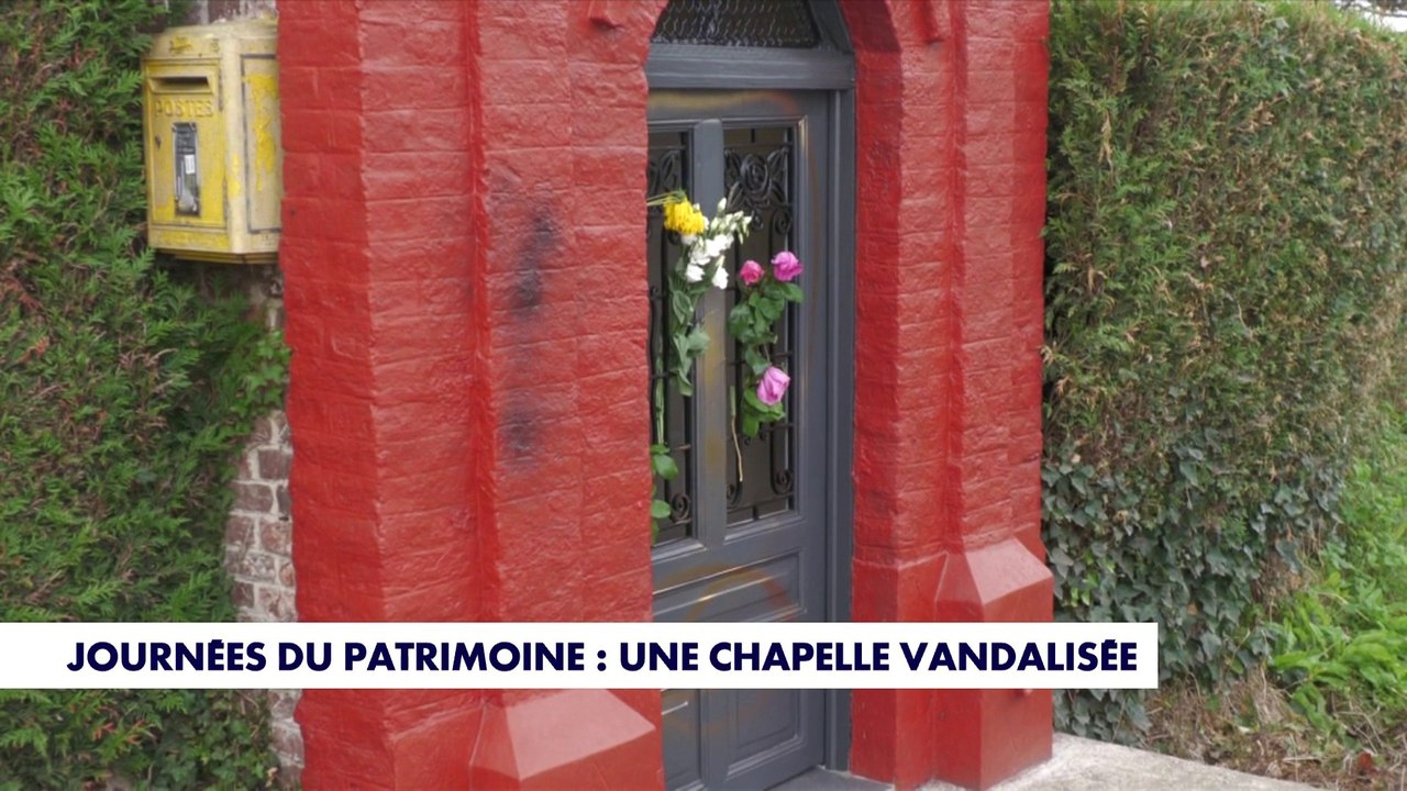 Journées du patrimoine : une chapelle vandalisée