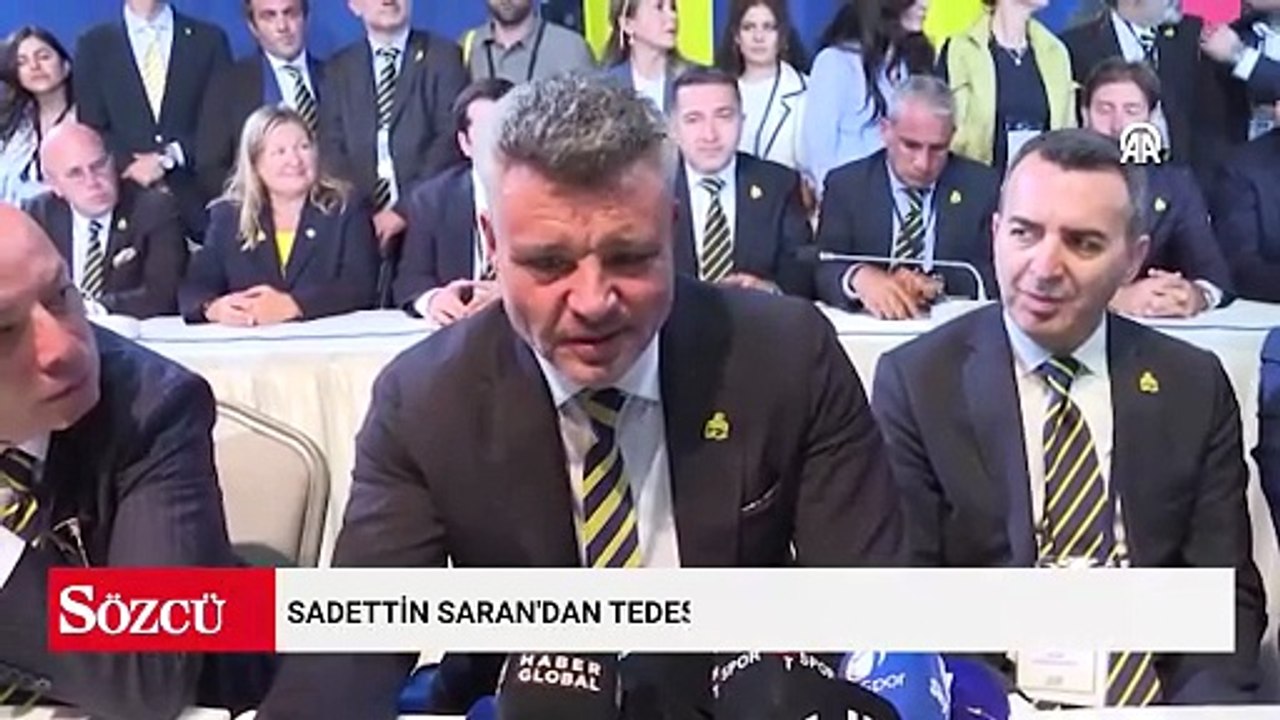 Sadettin Saran'dan Tedesco kararı