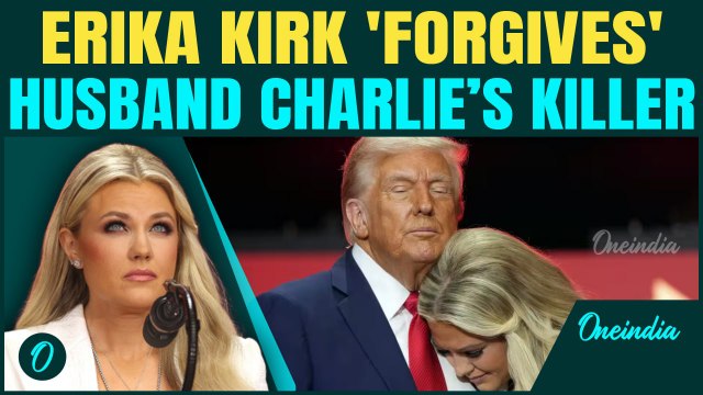 'That's What He Would've Done': Erika Forgives Husband’s Killer at Emotional Charlie Kirk Funeral